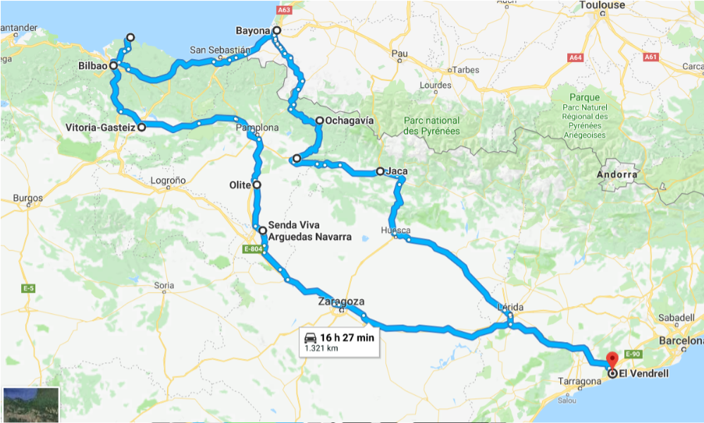 RUTA NAVARRA-FRANCIA